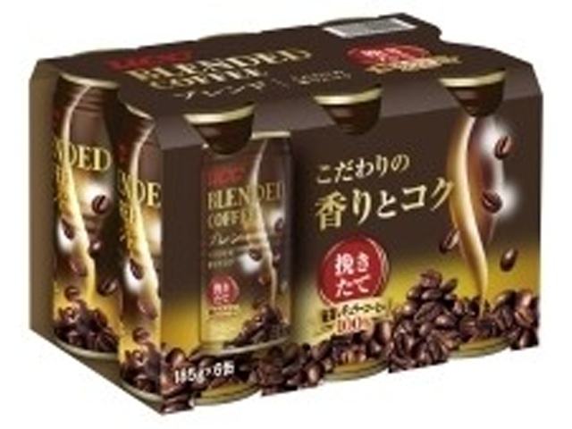 ＵＣＣ ６缶パック ブレンドコーヒー 【新商品 9/25 発売】 □お取り寄せ品 【購入入数５個】