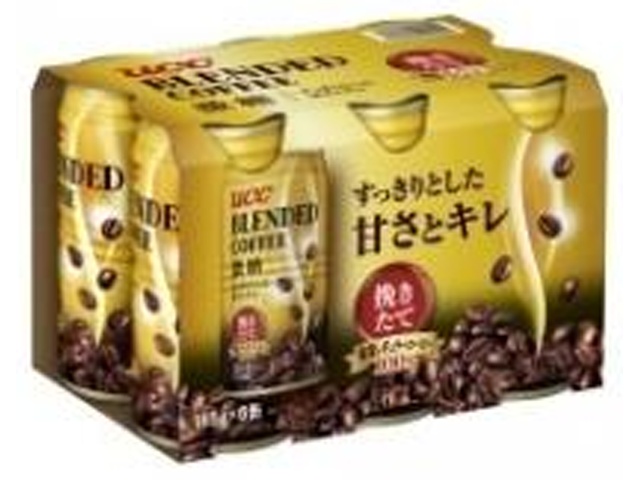 ＵＣＣ ６缶パック ブレンドコーヒー微糖 【新商品 9/25 発売】 □お取り寄せ品 【購入入数５個】