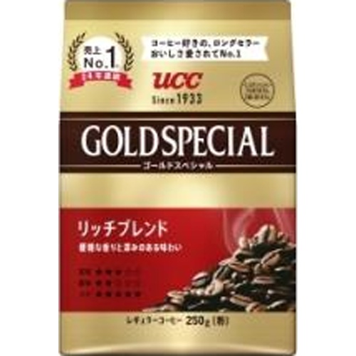 ＵＣＣ ゴールドスペシャル リッチ２５０ｇ 【今月の特売 嗜好飲料】 △ 【購入入数１２個】