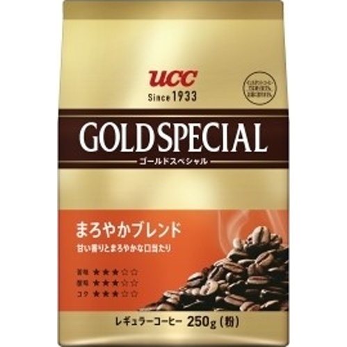 ＵＣＣ ゴールドスペシャルまろやかブレンド２５０ｇ 【今月の特売 嗜好飲料】 □お取り寄せ品 【購入入数１２個】