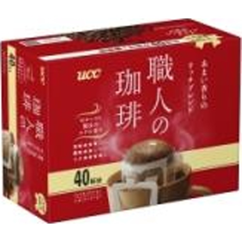ＵＣＣ 職人の珈琲 あまい香りのリッチ４０Ｐ 【今月の特売 嗜好飲料】 □お取り寄せ品 【購入入数６個】