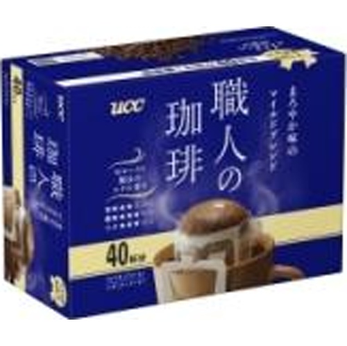 ＵＣＣ 職人の珈琲 まろやか味のマイルド４０Ｐ 【今月の特売 嗜好飲料】 □お取り寄せ品 【購入入数６個】