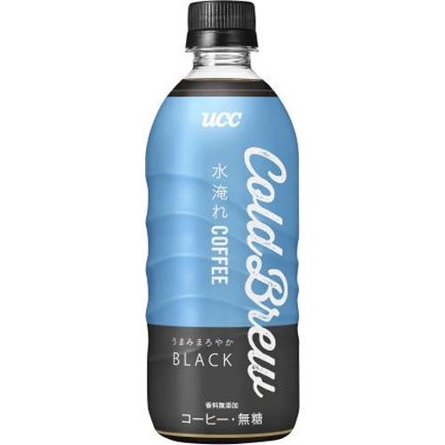 ＵＣＣ コールドブリューブラックＰ５００ｍｌ 【新商品 3/31 発売】 △ 【購入入数２４個】