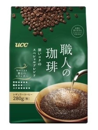 ＵＣＣ 職人の珈琲 深いコクのスペシャル２８０ｇ 【新商品 9/1 発売】 □お取り寄せ品 【購入入数１２個】