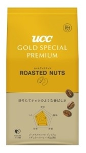 ＵＣＣ ＧＳＰＰローステッドナッツ１４０ｇ 【新商品 9/1 発売】 □お取り寄せ品 【購入入数１２個】