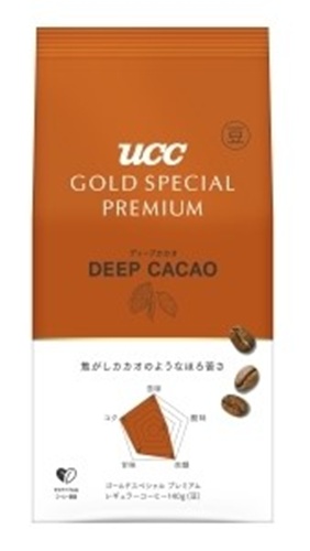ＵＣＣ ＧＳＰＰ炒り豆ディープカカオ１４０ｇ 【新商品 9/1 発売】 □お取り寄せ品 【購入入数１２個】