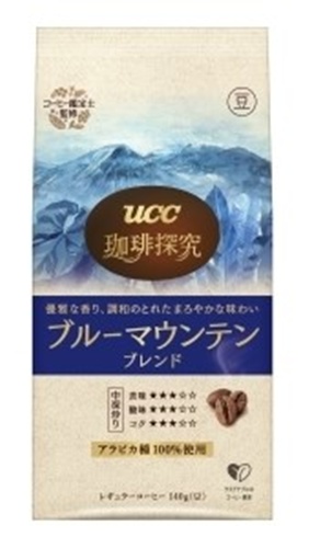 ＵＣＣ 珈琲探究 炒り豆ブルーマウンテン１４０ｇ 【新商品 9/1 発売】 □お取り寄せ品 【購入入数１２個】