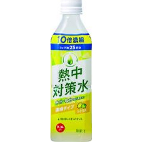赤穂 熱中対策水 １０倍濃縮シトラスＰ５００ □お取り寄せ品 【購入入数１２個】