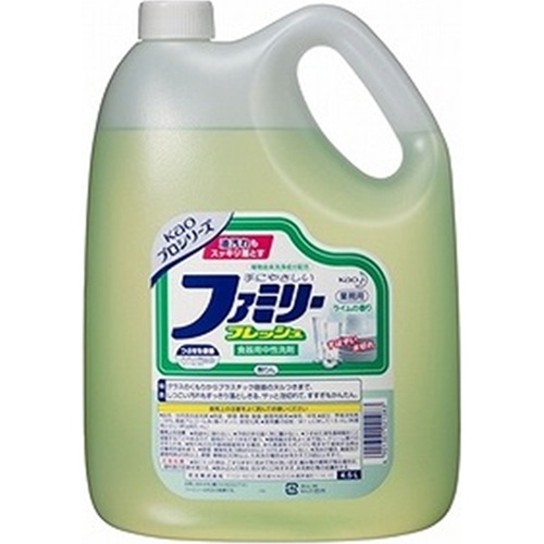 花王 ４．５Ｌファミリーフレッシュ業務用 【販売制限商品】 □お取り寄せ品 【購入入数４個】