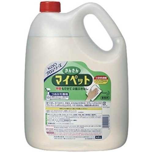 花王 かんたんマイペット ４．５Ｌ業務用 【販売制限商品】 □お取り寄せ品 【購入入数４個】