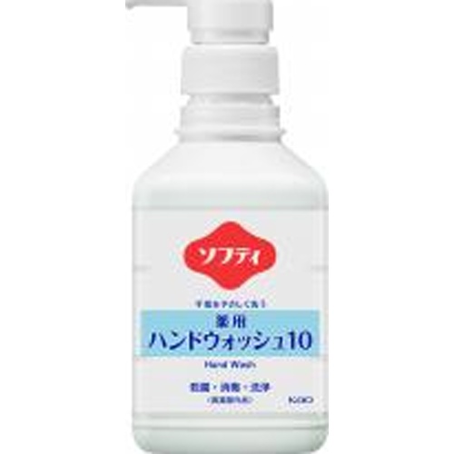 ソフティ 薬用ハンドウォッシュ１０ ４００ｍｌ（業 □お取り寄せ品 【購入入数６個】