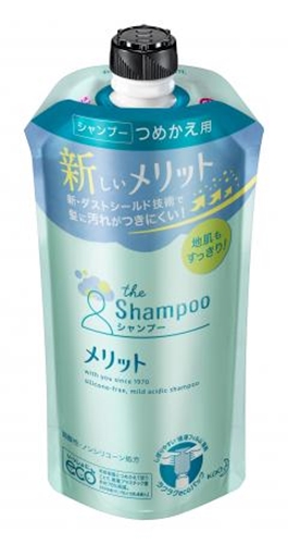 メリット シャンプー 詰替３４０ｍｌ 【販売制限商品】 □お取り寄せ品 【購入入数２４個】