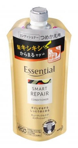 エッセンシャル しっとりまとまるＣＤ詰替３４０ｍｌ 【販売制限商品】 □お取り寄せ品 【購入入数２４個】