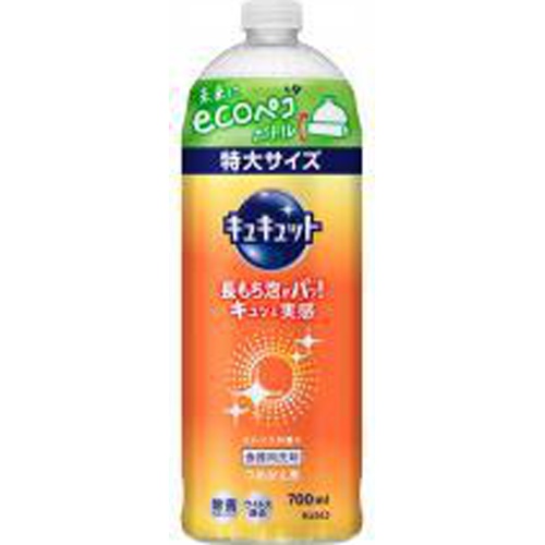 キュキュット 詰替用７００ｍｌ □お取り寄せ品 【購入入数１６個】