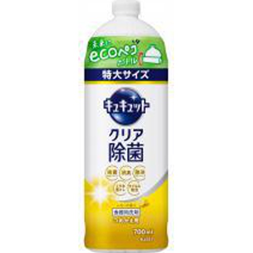 キュキュット クリア除菌レモンの香り詰替７００ｍｌ □お取り寄せ品 【購入入数１６個】