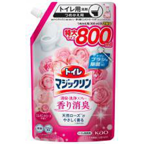 トイレマジックリン消臭・洗浄 香り消臭詰替８００ｇ □お取り寄せ品 【購入入数１５個】