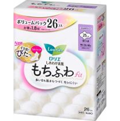 ロリエＳ もちふわｆｉｔ特に多い昼用羽つき２６コ □お取り寄せ品 【購入入数８個】