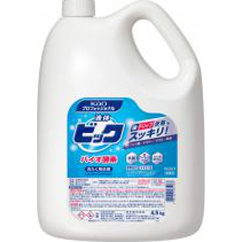 液体ビック バイオ酵素４．５ｋｇ業務用 □お取り寄せ品 【購入入数４個】
