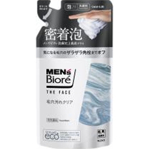 メンズビオレ ザフェイス毛穴汚れクリア つめかえ □お取り寄せ品 【購入入数２４個】
