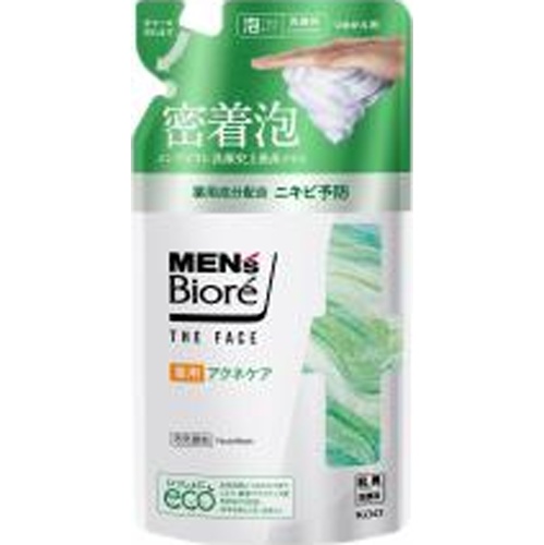 メンズビオレ ザフェイス薬用アクネケア つめかえ □お取り寄せ品 【購入入数２４個】