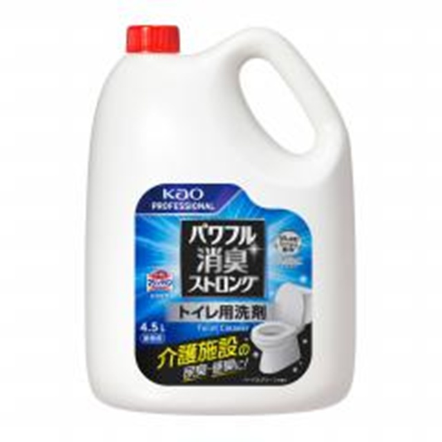 花王 パワフル消臭ストロングトイレ用洗剤４．５Ｌ 【新商品 9/17 発売】 □お取り寄せ品 【購入入数４個】