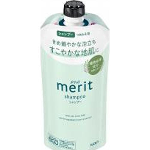 メリット シャンプー つめかえ用３２０ｍｌ 【新商品 3/20 発売】 □お取り寄せ品 【購入入数２４個】