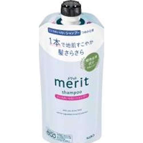 メリット リンスインシャンプー詰替３２０ｍｌ 【新商品 3/20 発売】 □お取り寄せ品 【購入入数２４個】