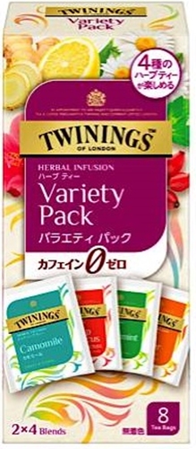 トワイニング ハーブティー８Ｐバラエティパック □お取り寄せ品 【購入入数４８個】