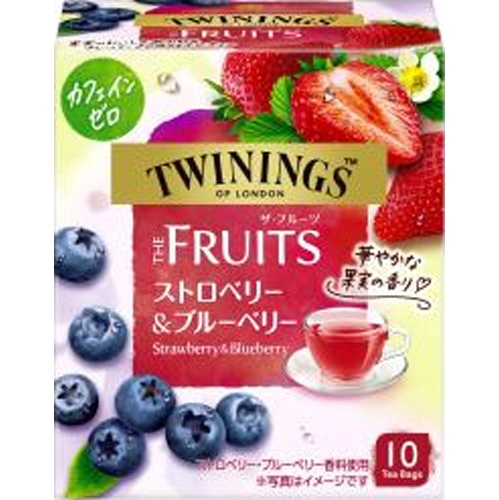 トワイニング ストロベリー＆ブルーベリー１０Ｐ □お取り寄せ品 【購入入数２４個】