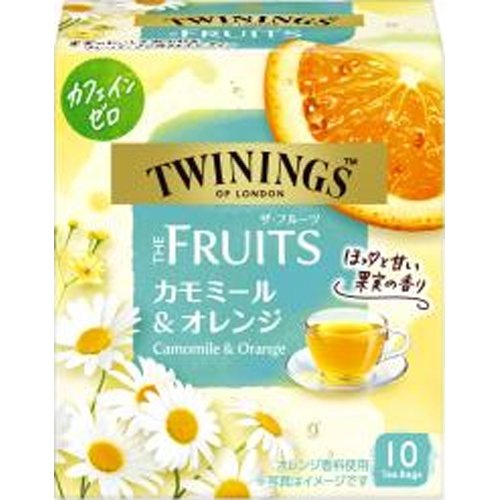 トワイニングザフルーツ カモミール＆オレンジ１０Ｐ □お取り寄せ品 【購入入数２４個】