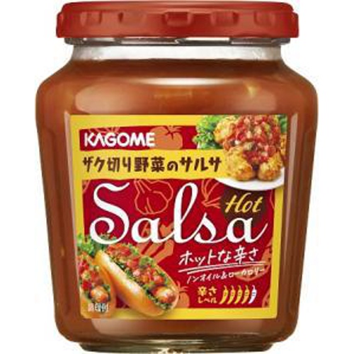 カゴメ サルサホット 瓶２４０ｇ □お取り寄せ品 【購入入数２４個】