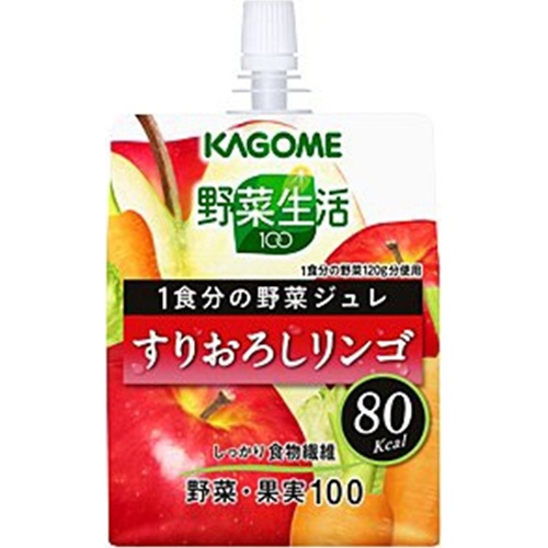 カゴメ 野菜生活１００野菜ジュレすりおろしリンゴ □お取り寄せ品 【購入入数３０個】