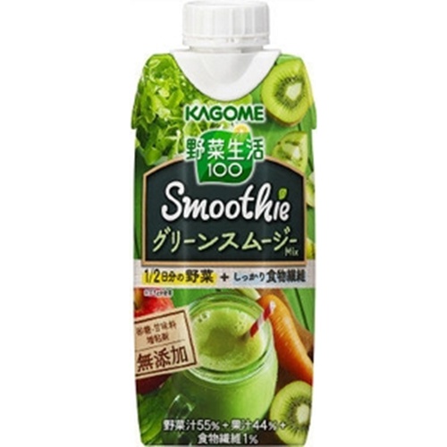 カゴメ 野菜生活 グリーンスムージー３３０ｍｌ  【購入入数１２個】