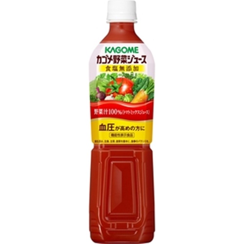 カゴメ 野菜ジュース食塩無添加スマートＰ７２０ｍｌ □お取り寄せ品 【購入入数１５個】
