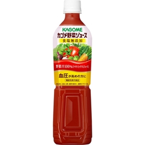 カゴメ 野菜ジュース食塩無添加スマートＰ７２０ｍｌ △ 【購入入数１５個】