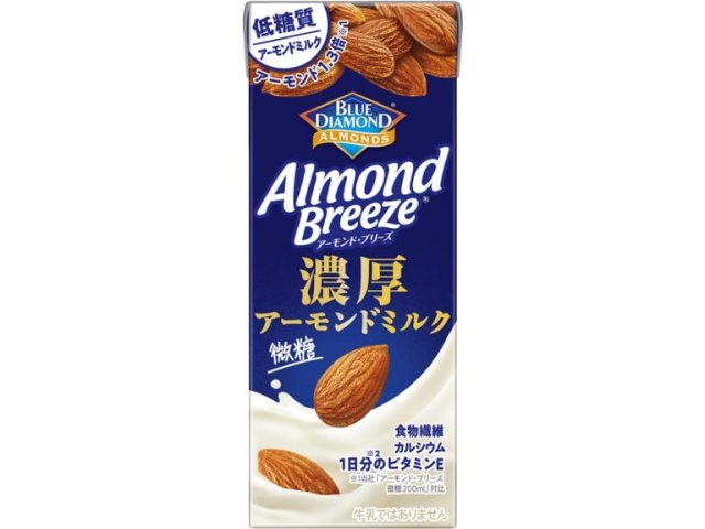 カゴメ 濃厚アーモンドミルク ２００ｍｌ 【新商品 10/14 発売】 △ 【購入入数１２個】