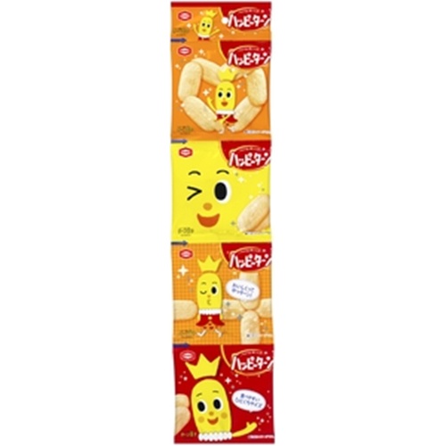 亀田 ４連ハッピーターンミニ ６０ｇ △ 【購入入数１０個】