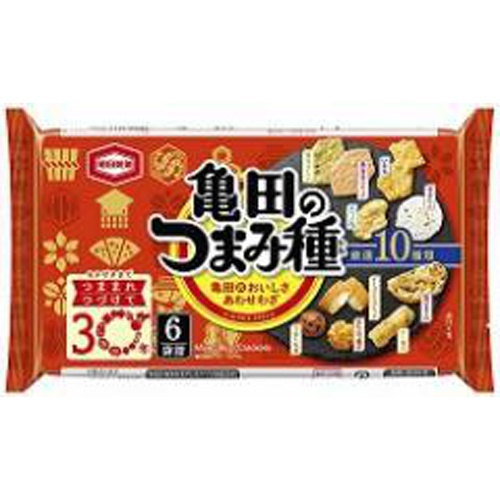 亀田製菓 つまみ種 ６袋詰１２０ｇ  【購入入数１２個】