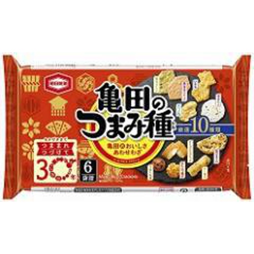亀田 つまみ種 ６袋詰１２０ｇ 【今月の特売 菓子】 【購入入数１２個】