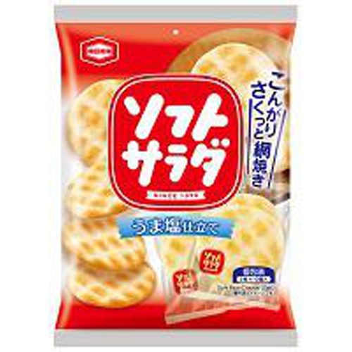 亀田 ソフトサラダ ２０枚 【今月の特売 菓子】 【購入入数１２個】