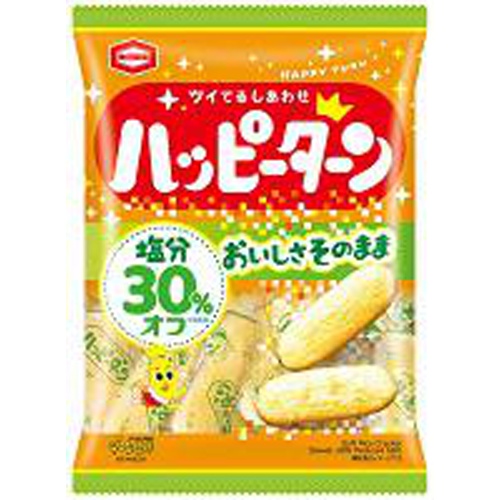 亀田製菓 減塩ハッピ－タ－ン ８３ｇ □お取り寄せ品 【購入入数１２個】