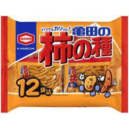 亀田製菓 柿の種 １２袋詰３６０ｇ  【購入入数１２個】
