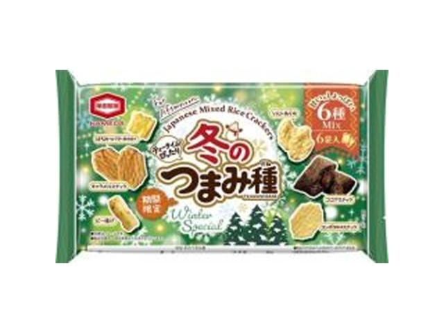 亀田 冬のつまみ種 ９０ｇ 【新商品 11/17 発売】  【購入入数１２個】