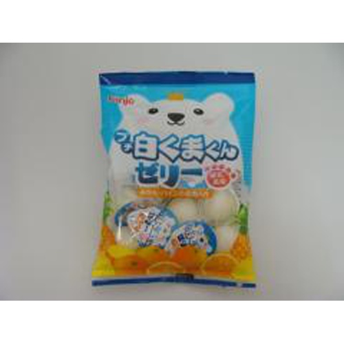 金城 プチ白くまくんゼリー 練乳風味７個 □お取り寄せ品 【購入入数２０個】