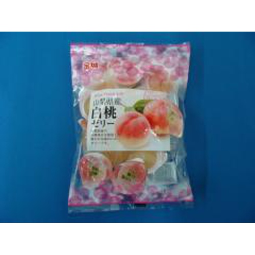 金城 山梨県産白桃ゼリー １２個 □お取り寄せ品 【購入入数１２個】