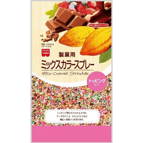 共立 製菓用ミックスカラースプレー １２０ｇ □お取り寄せ品 【購入入数２４個】