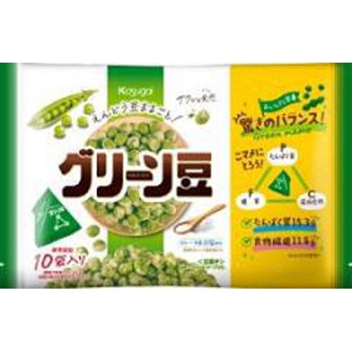 春日井製菓 グリーン豆 小分けパック１０袋 □お取り寄せ品 【購入入数１２個】