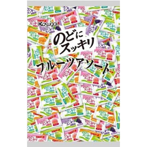 春日井製菓 １ｋｇのどにスッキリフルーツアソート △ 【購入入数１個】