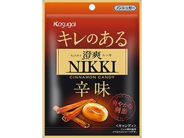 春日井製菓 澄爽ＮＩＫＫＩ ３７ｇ 【新商品 10/6 発売】 △ 【購入入数６個】