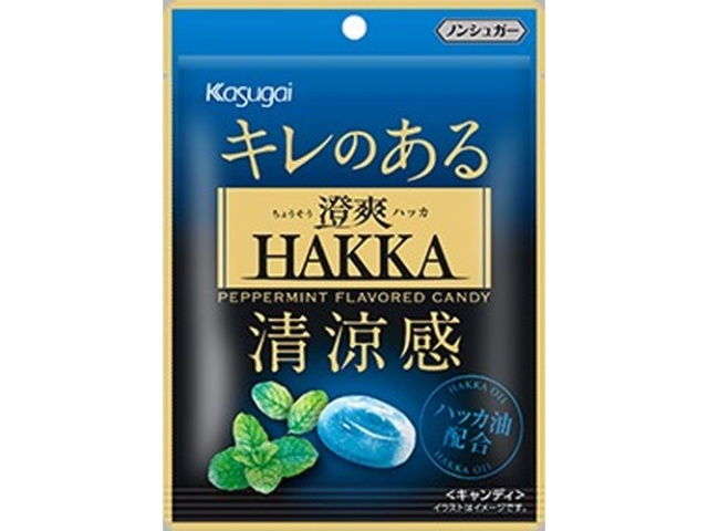 春日井製菓 澄爽ＨＡＫＫＡ ３７ｇ 【新商品 10/6 発売】 △ 【購入入数６個】